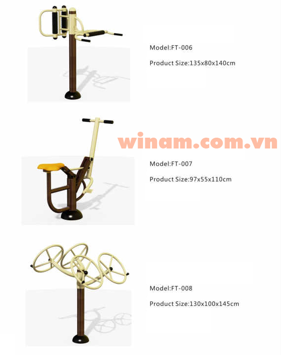 Thiết bị tập thể dục - Fit-FT-006-007-008
